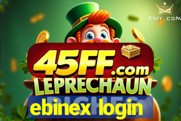ebinex login
